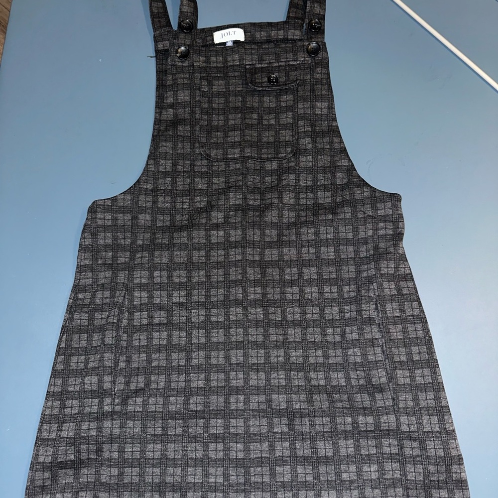 Jolt Charcoal Plaid Garment